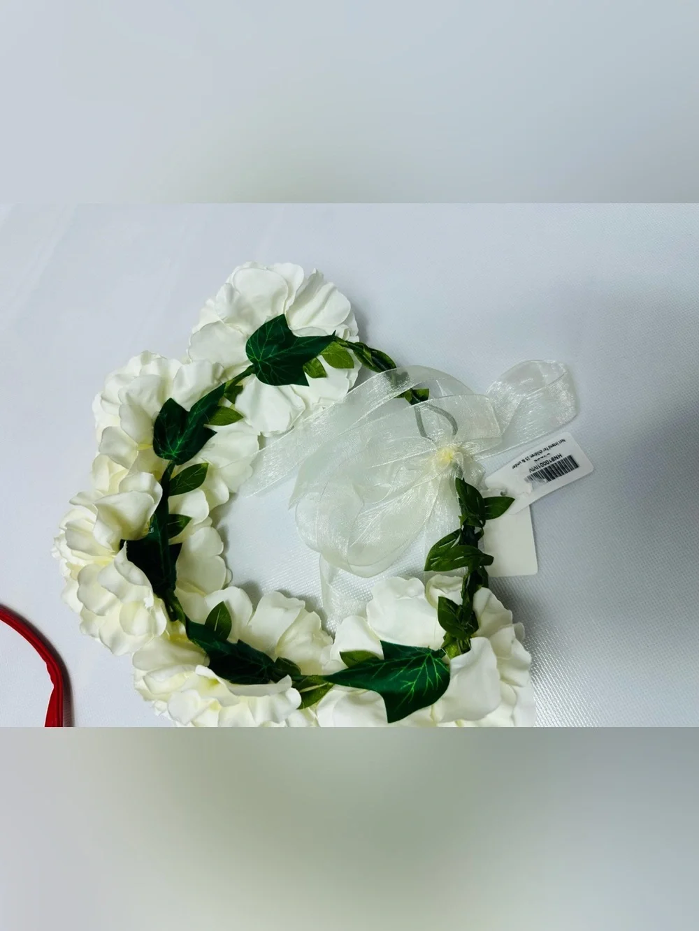 Ivory Floral Crown Headband